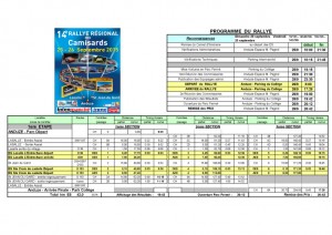 horaires camisards