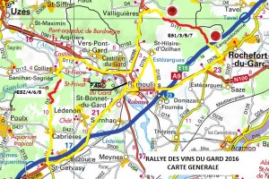 Programme rallye des Vins du Gard 2016